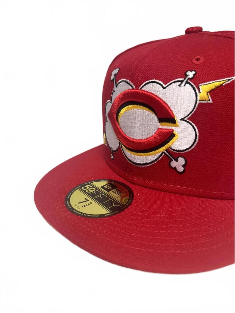 New Era Cincinnati Reds Cartoon Kaboom 59FIFTY 7 3/8